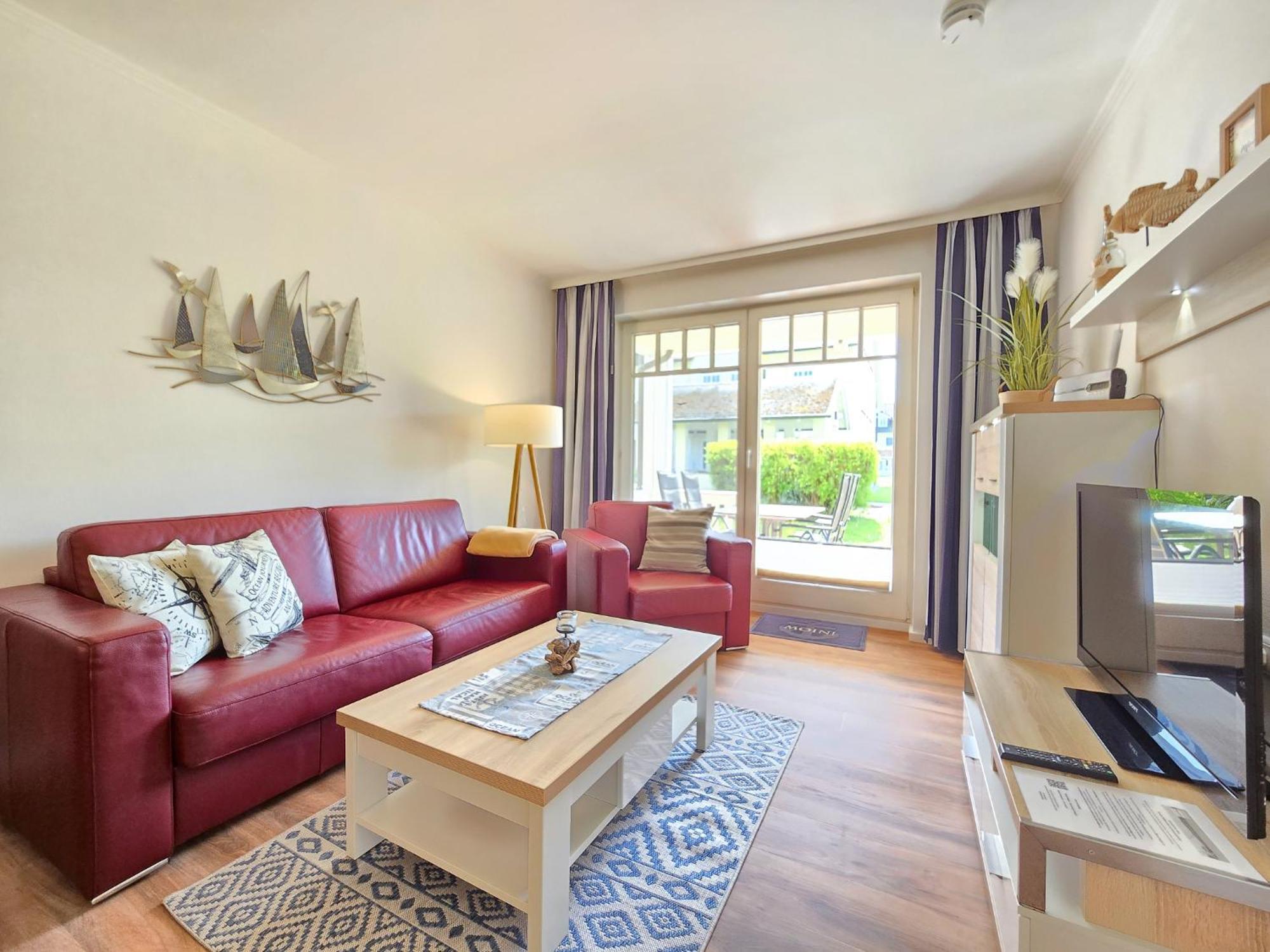 Duenenpark Binz - Komfortplus Ferienwohnung Mit 1 Schlafzimmer Und Terrasse Im Erdgeschoss 212 Luaran gambar