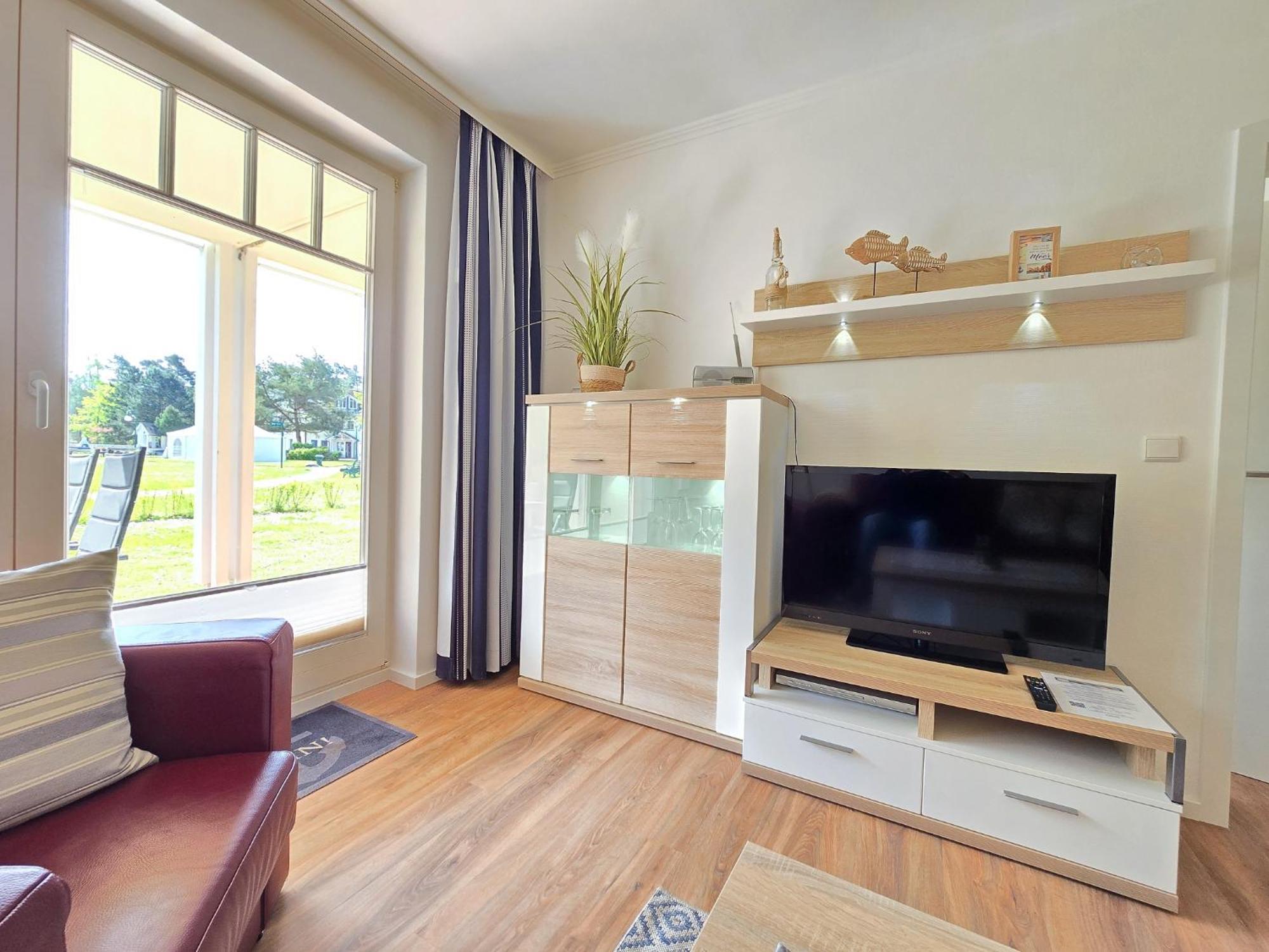 Duenenpark Binz - Komfortplus Ferienwohnung Mit 1 Schlafzimmer Und Terrasse Im Erdgeschoss 212 Luaran gambar