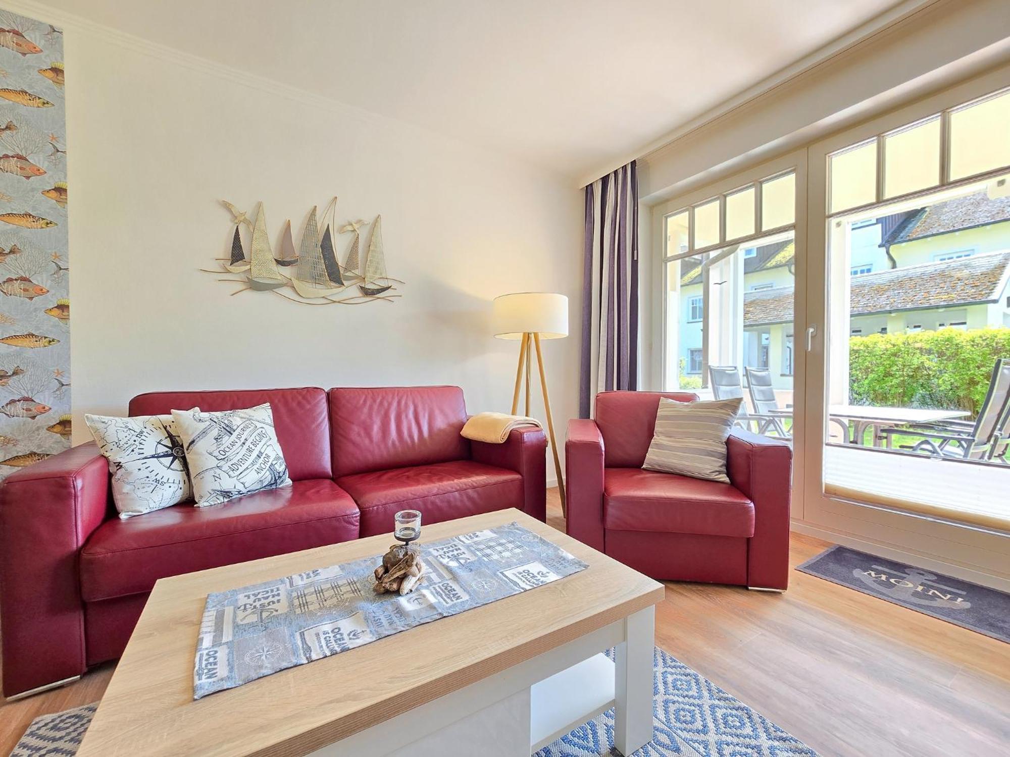 Duenenpark Binz - Komfortplus Ferienwohnung Mit 1 Schlafzimmer Und Terrasse Im Erdgeschoss 212 Luaran gambar