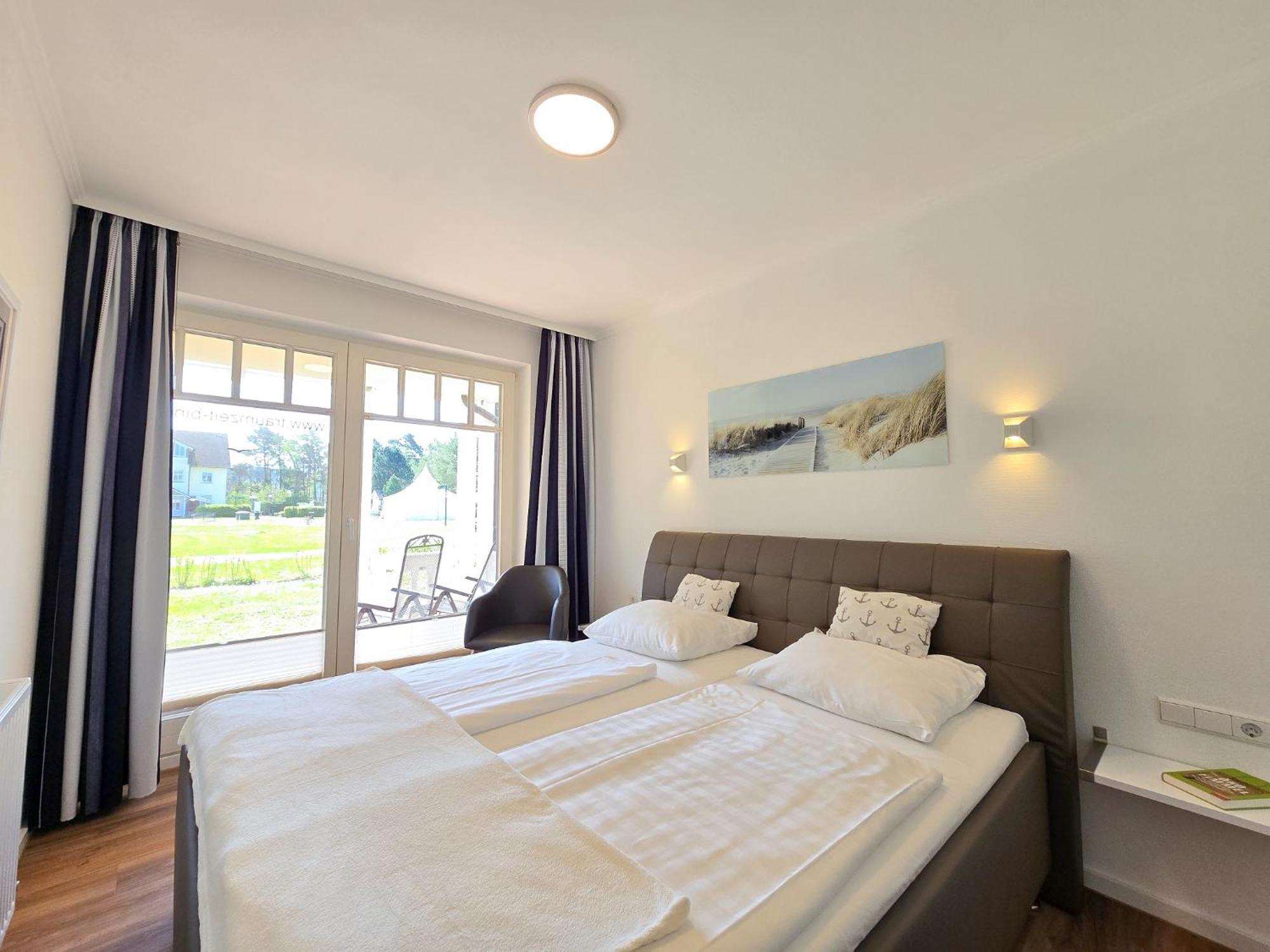 Duenenpark Binz - Komfortplus Ferienwohnung Mit 1 Schlafzimmer Und Terrasse Im Erdgeschoss 212 Luaran gambar